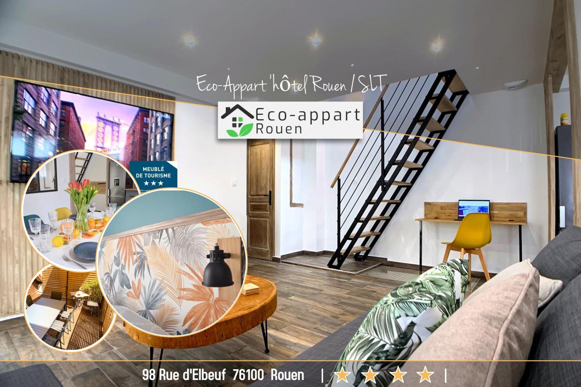 Eco-Appart'Hotel Rouen - Slt Exterior photo